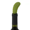 Silicone wine bottle stopper - cucumber shaped - reusableBar supply