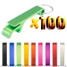 Aluminium can / bottle opener - with keyring - free customized engraving - 100 piecesBar supply