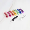 Aluminium can / bottle opener - with keyring - free customized engraving - 100 piecesBar supply
