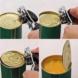 Professional manual can opener - stainless steelCutlery