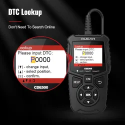 MUCAR CDE500 - full OBD2 scanner - code reader - DTC lookup - car diagnostic toolDiagnosis
