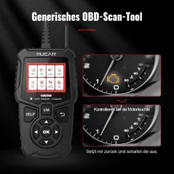 MUCAR CDE500 - full OBD2 scanner - code reader - DTC lookup - car diagnostic toolDiagnosis