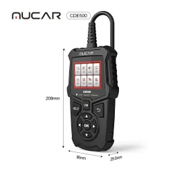 MUCAR CDE500 - full OBD2 scanner - code reader - DTC lookup - car diagnostic toolDiagnosis
