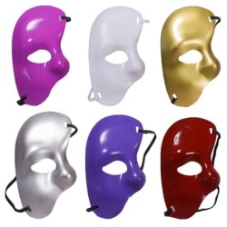 Venezianische Halbmaske - für Maskerade / Halloween