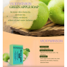 Natuurlijke collageenzeep - handgemaakt - groene appel - 50gHuid