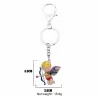 Emaille sleutelhanger - met cupido engelSleutelhangers