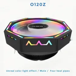 ALSEYE O120z - RGB-koelventilator - CPU-koeler - 4pin - PWM - stilKoeling