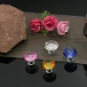 Elegante meubelknoppen - glas ruitvormMeubels