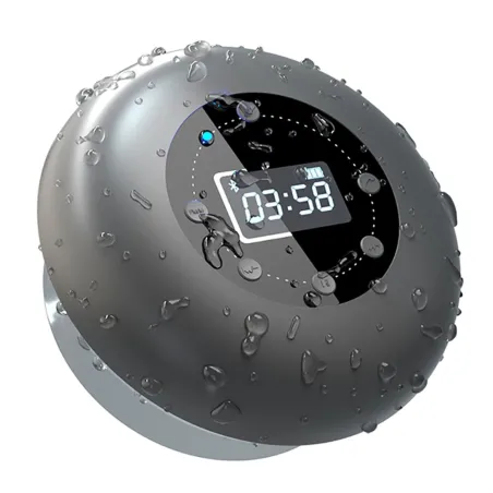 Bluetooth - wireless - portable - shower speaker - waterproof - with microphone - FM - LCD displayBluetooth speakers