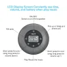 Bluetooth - wireless - portable - shower speaker - waterproof - with microphone - FM - LCD displayBluetooth speakers