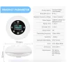 Bluetooth - wireless - portable - shower speaker - waterproof - with microphone - FM - LCD displayBluetooth speakers