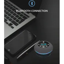 Bluetooth - wireless - portable - shower speaker - waterproof - with microphone - FM - LCD displayBluetooth speakers
