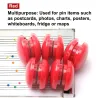 Kleurrijke magnetische buttons - papier / whiteboard houders - speldjes - koelkastmagneten - 20mm - 10 stuksMagneten