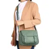 Elegant shoulder bag - genuine leatherBags