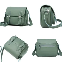 Elegant shoulder bag - genuine leatherBags