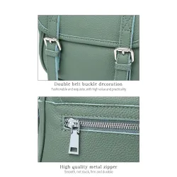 Elegant shoulder bag - genuine leatherBags