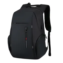 Modieuze rugzak - 15,6 inch laptoptas - USB-oplaadpoort - waterdichtRugzakken