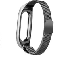 Metal mesh strap - bracelet - for Xiaomi Mi Band 2 / 3 / 4 / 5-6