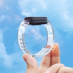 Transparent strap - bracelet - for Xiaomi Mi Band watch 5 - 3/4