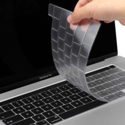 Beschermende toetsenbordcover - zachte siliconen - EU-indeling - voor Macbook Pro 13Bescherming