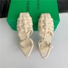 Modieuze platte sandalen - met bandje - gevlochten patroonSandalen