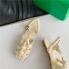 Modieuze platte sandalen - met bandje - gevlochten patroonSandalen