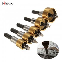 BINOAX - HSS boren - punten - metaal / hout boren - 16 / 18.5 / 20 / 25 / 30mm - 5 stuksBits & boren