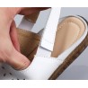 Modieuze platte sandalen - open teen / hielSandalen