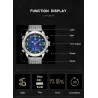 NAVIFORCE - luxe sporthorloge - quartz - digitaal - analoog dubbel display - waterdichtHorloges