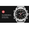 NAVIFORCE - luxe sporthorloge - quartz - digitaal - analoog dubbel display - waterdichtHorloges