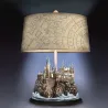 Retro harskasteel - ornament - tafellamp - LEDVerlichting