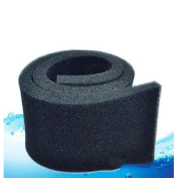 Black biochemical cotton filter - sponge - for aquarium - 50 * 12 * 2cmAquarium