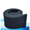 Zwart biochemisch katoenen filter - spons - voor aquarium - 50 * 12 * 2cmAquarium