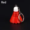 Mini badmintonshuttle - sleutelhangerSleutelhangers