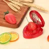 Aardbeiensnijder - fruitsnijderBestek