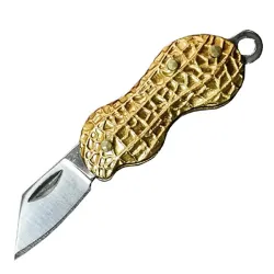 Mini zakmes - opvouwbaar - roestvrij staal - pindavormMultitool & Zakmes