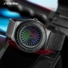 SINOBI - creative quartz watch - colorful dial - stainless steel mesh strapWatches
