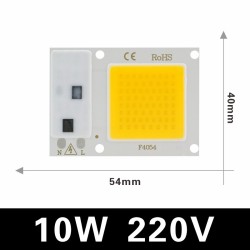 COB LED Chip - Smart IC - 220V 240V - 10W - 20W - 30W - 50W - 70W - 100W 150W - 6 Stück