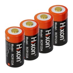 Hixon - RCR123a - 700mAh - 3.7V - 16340 batterij - oplaadbaarBatterijen