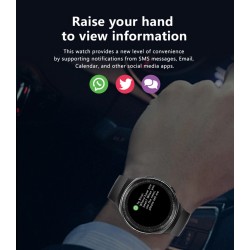 Sports Smart Watch - full touch - Bluetooth - bellen - monitoring - hartslag - muziekspeler - waterdichtSmart-Wear