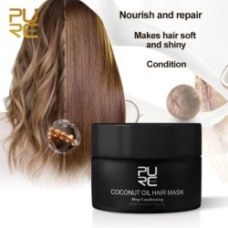 Coconut oil hair mask - repair - restore damaged hair - 50 ml