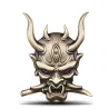 Auto / motor sticker - metalen embleem - 3D Japanse samuraiStickers