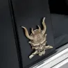 Auto / motor sticker - metalen embleem - 3D Japanse samuraiStickers