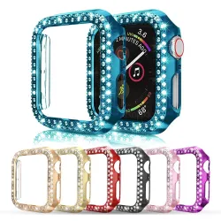 Diamanten beschermhoesjes - hoes - voor Apple Watch - 38 mm - 40 mm - 42 mm - 44 mmAccessoires