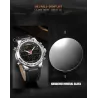 NAVIFORCE - modieus sporthorloge - quartz - analoog - leren band - waterdichtHorloges