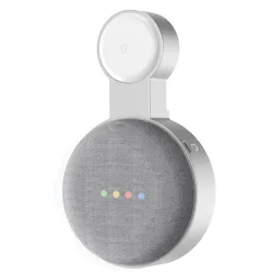 Wandmontagehouder - audio-spraakassistent - stekker - voor Google Home Mini / Nest MiniNetwerk
