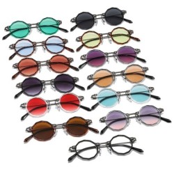 Retro ronde zonnebril - steampunk stijl - UV400 - unisex