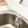 Egg white separator - spiral stainless steel spoon - long handleCutlery