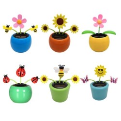 Speelgoed op zonne-energie - dansende bloem / bij / lieveheersbeestjeSolar