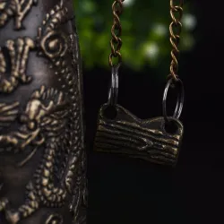 Antiek beeld - Boeddha draak - belBeelden & Sculpturen